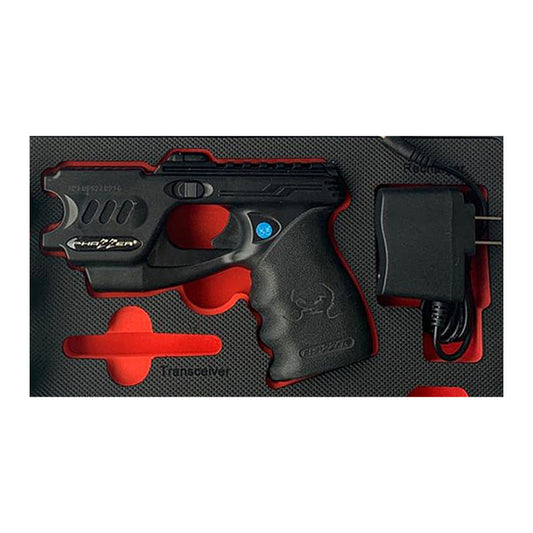 PhaZZer Enforcer CEW - Law Enforcement Grade Self-Defense - Black, Yellow, Pink - Rechargeable, Non-Lethal