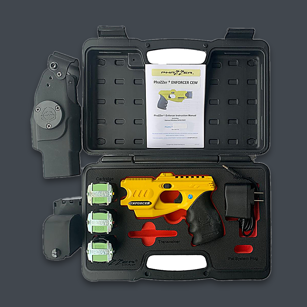 PhaZZer Enforcer LEA Premium Package w/ Data Port - Yellow
