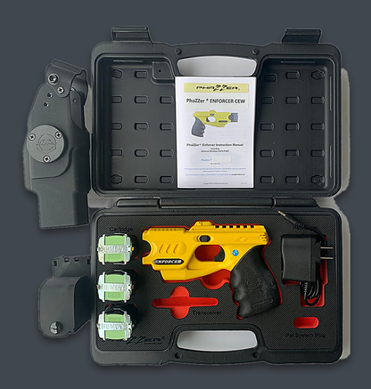 PhaZZer Enforcer LEA Premium UNLIMITED Package w/ Data Port - Yellow