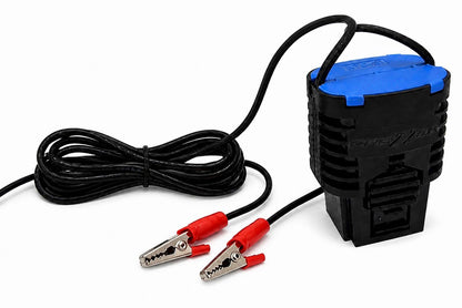 PhaZZer demonstration cartridge with alligator clips for CEW training