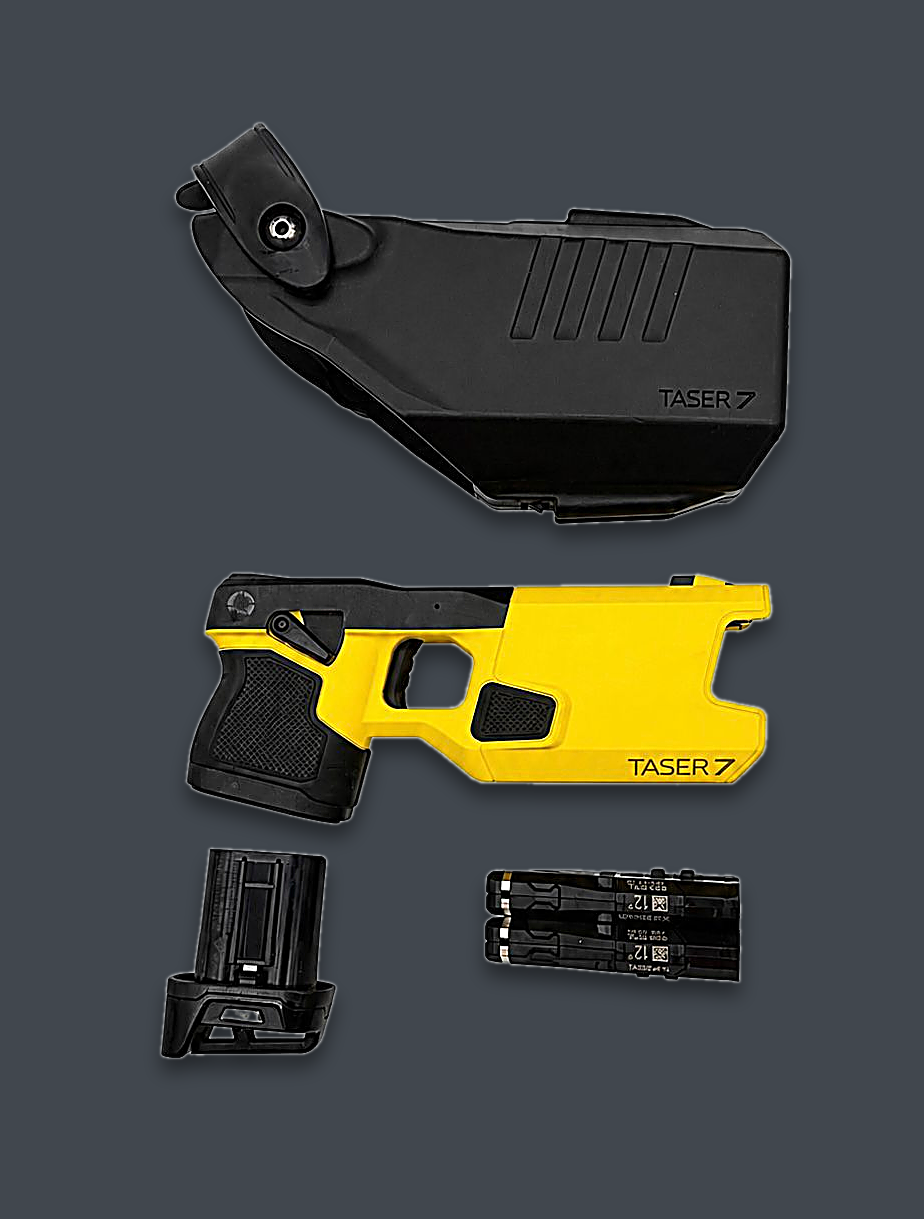 TASER 7 Preowned LEA Refurbished Double Shot CEW - full set with holster, battery, and cartridges