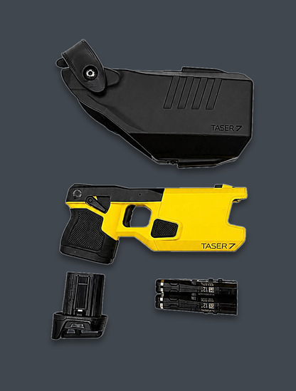 TASER 7 Preowned LEA Refurbished Double Shot CEW - full set with holster, battery, and cartridges