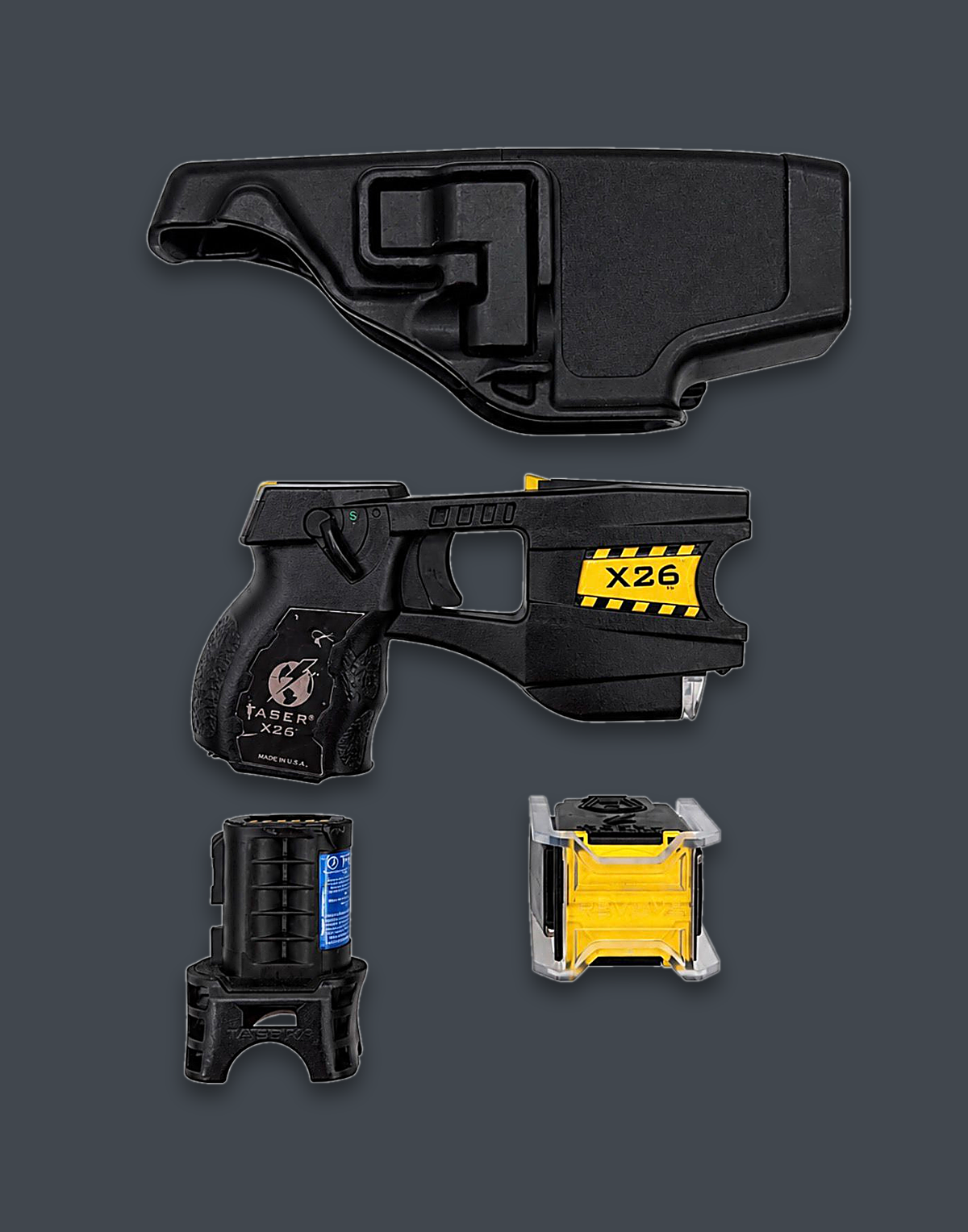 TASER X26E Preowned LEA Refurbished CEW - full set with holster, battery, and cartridge