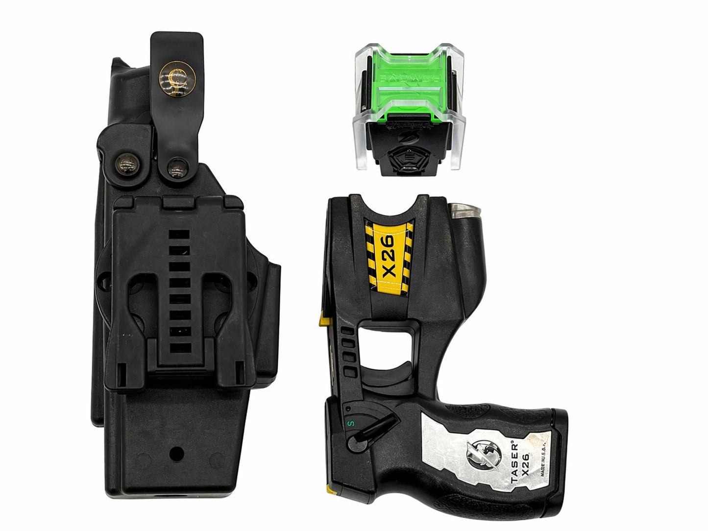 Refurbished TASER X26E CEW professional grade package contents