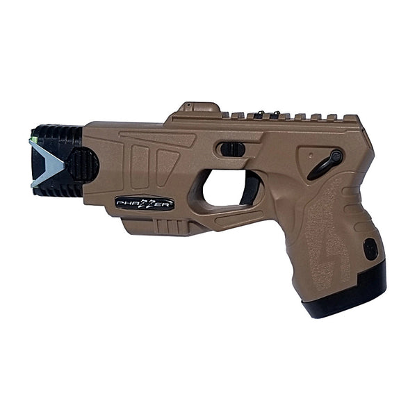 PhaZZer FORCE™ Less Lethal CEW - Coyote Brown - Law Enforcement Grade - TASER Alternative
