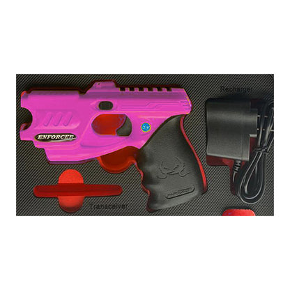 PhaZZer Enforcer CEW - Law Enforcement Grade Self-Defense - Black, Yellow, Pink - Rechargeable, Non-Lethal